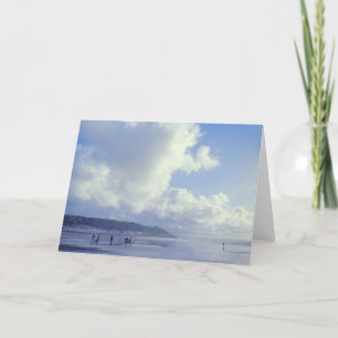 Cartão De Festividades Westward Ho, North Devon, Reino Unido