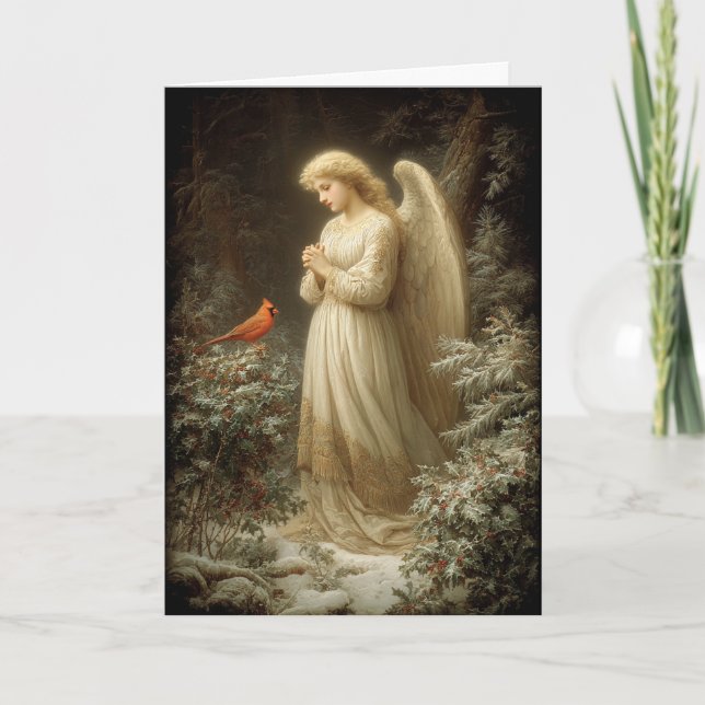 Cartão De Festividades When Cardinals Appear (Frente)