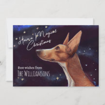 Whimsical Mágico de Arte Canina de Natal