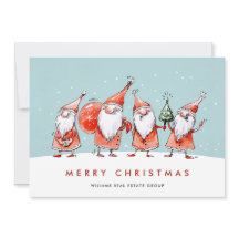 Whimsso Santa Claus Gnomos Corporação de Natal