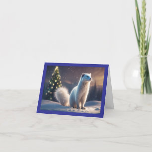 Cartão De Festividades White Holiday Minx