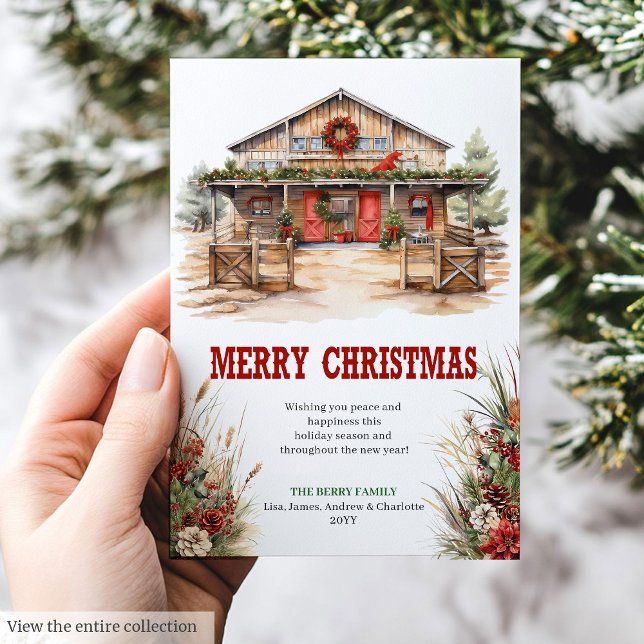 Cartão De Festividades Wild West Christmas Greeting Card Printable (Wild West Christmas Greeting Card Printable)