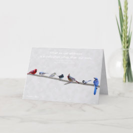 Cartão De Festividades Wildness:a civilization other than our own.Thoreau