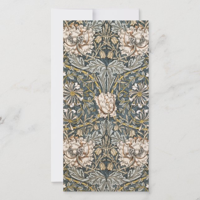 Cartão De Festividades William Morris - A Arte De William Morris (Frente)