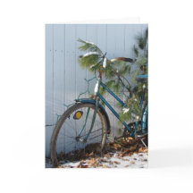 Winter Bicycle Christmas