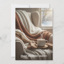 Cartão De Festividades Winter Card