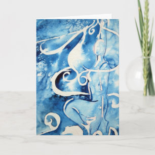 Cartão De Festividades Winter Fairy Card