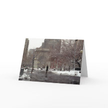 Winter in Washington Square (Season's Greetings)