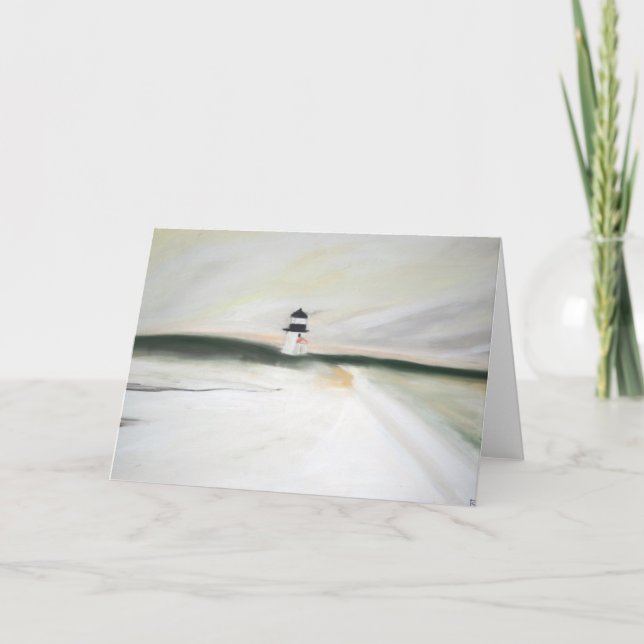 Cartão De Festividades Winter Light (Frente)