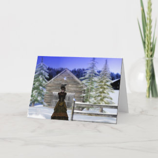 Cartão De Festividades Winter Night
