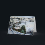 Cartão De Festividades Winter on the moors<br><div class="desc">From  my original oil painting of the Yorkshire moors in the north of England.</div>