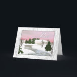 Cartão De Festividades Winter Peace Card<br><div class="desc">"Winter Peace" is a visionary, digital fine art image created by Atmara Rebecca Cloe and New World Creations. Atmara Rebecca Cloe began her work as a digital artist in the spring of 1996 when she purchased her first computer and began New World Creations, her digital art business. She is primarily...</div>