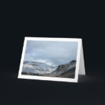 Cartão De Festividades Winter - Sacramento Mountains<br><div class="desc">Blank on the inside for personalization. A winter view of the Sacramento Mountains in New Mexico.</div>