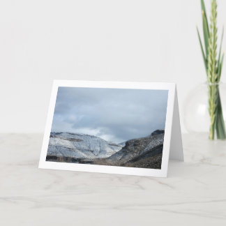 Cartão De Festividades Winter - Sacramento Mountains