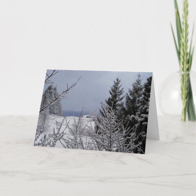 Cartão De Festividades Winter Solstice (Frente)