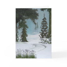 Winter Trail Card