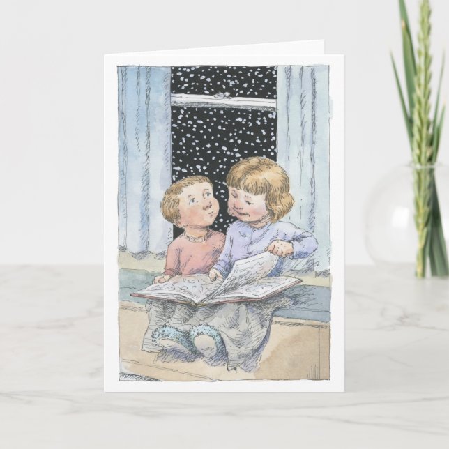 Cartão De Festividades "Winter Wonder" Christmas Card (Frente)