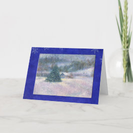 Cartão De Festividades Winter Wonderland Illustrated Christmas