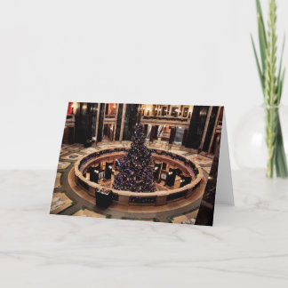 Cartão De Festividades Wisconsin Capitol Christmas Tree