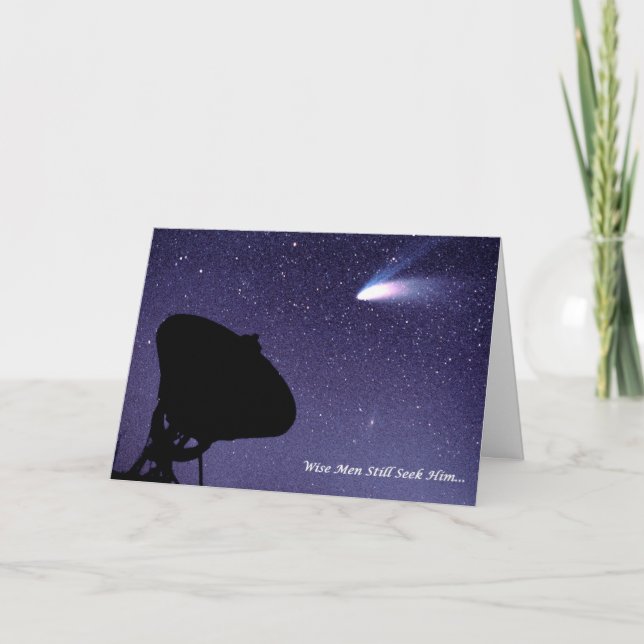 Cartão De Festividades Wise Men Still Seek Him (Frente)
