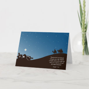 Cartão De Festividades Wise Men Still Seek Him Christian Christmas Card