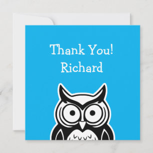 Cartão De Festividades Wise Owl