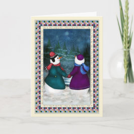 Cartão De Festividades Wish Upon a Star Christmas Card