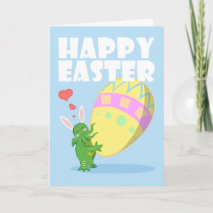 Cartão De Festividades Wish you a Cthulhu Easter