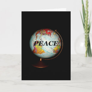 Cartão De Festividades Wishing You Peace On Earth This Christmas
