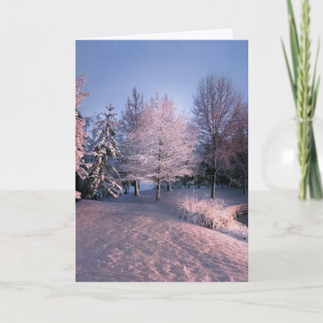 Cartão De Festividades Wishing you Peace this Christmas (card) (Frente)