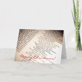 Cartão De Festividades Wonderful Counsellor, Mighty God [Christmas Card]