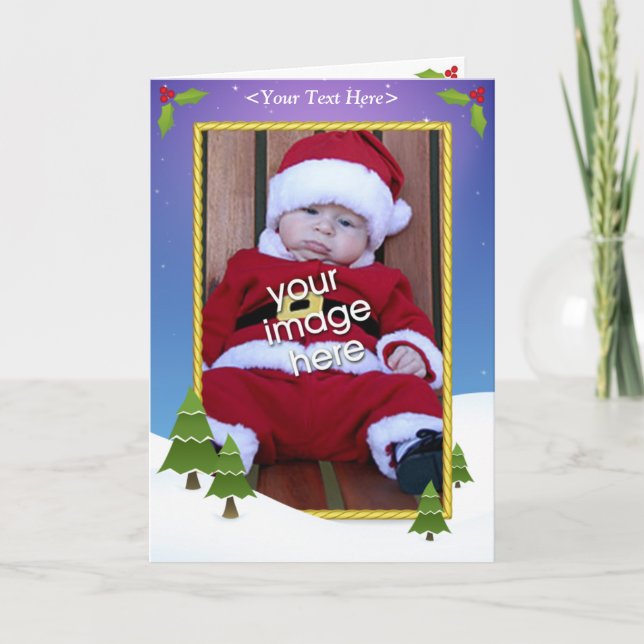 Cartão De Festividades  Wonderland (Frente)