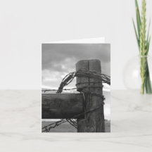 Wood & the Wire - 4" x 5.6" Notecard