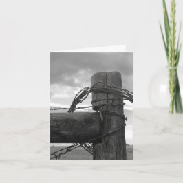 Cartão De Festividades Wood & the Wire - 4" x 5.6" Notecard