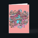 Cartão De Festividades Worlds Most Awesome Yia Yia<br><div class="desc">Some YiaYias are just more awesome than others...  Get great gifts your Yia-Yia will LOVE - The world's most awesome Yia Yia needs a t-shirt,  mug,  magnet,  button or mousepad to help her stand out against all those regular yia yias.</div>
