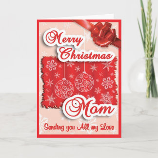 Cartão De Festividades X-mas - MOM