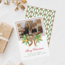 Xadrez de Laranjas Aquarelas Arco Garland Foto