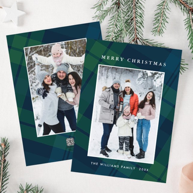 Cartão De Festividades Xadrez de Natal 2 Saudação Fotográfica (Criador carregado)