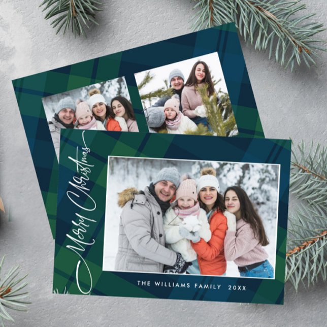 Cartão De Festividades Xadrez de Natal retrógrado 3 Saudação Fotográfica (Criador carregado)