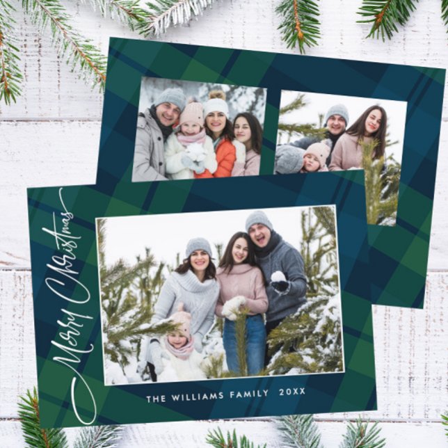 Cartão De Festividades Xadrez de Natal retrógrado 3 Saudação Fotográfica (Criador carregado)