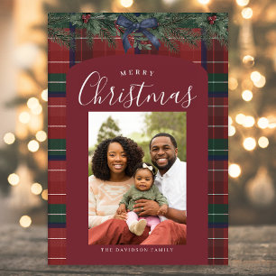 Cartão De Festividades Xadrez Tradicional