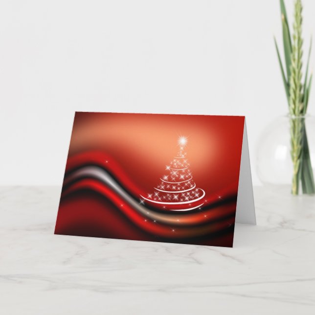 Cartão De Festividades Xmas Card 4 (personalize) (Frente)