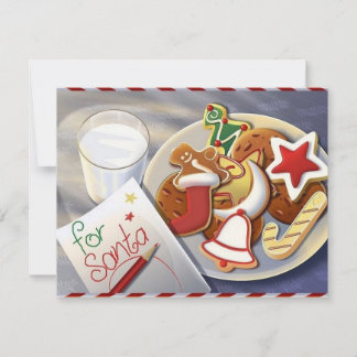Cartão De Festividades xmas cookies