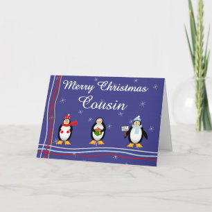 Cartão De Festividades Xmas Cousin
