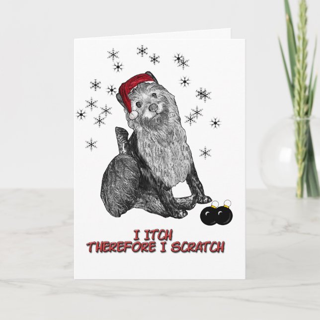 Cartão De Festividades Xmas_doG (Frente)