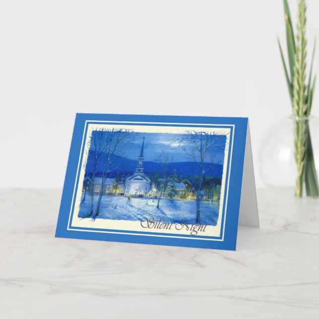 Cartão De Festividades Xmas Vintage Card Feliz Natal (Frente)