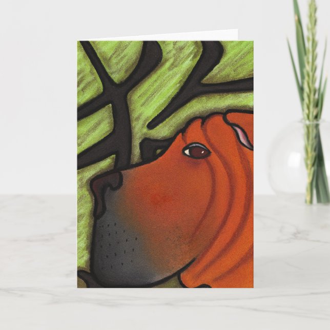 Cartão De Festividades Year of the dog (Frente)