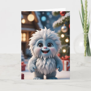 Cartão De Festividades Yeti ou Não…