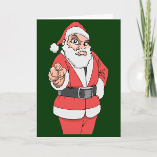Cartão De Festividades You Made The Naughty List