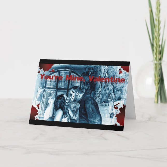 Cartão De Festividades You're Mine Valentine (Frente)